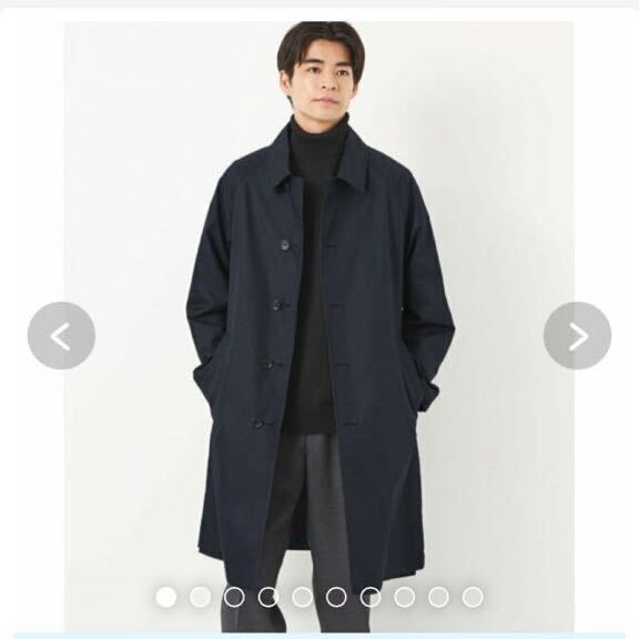 green label relaxing men's メンズ アウター COTTON 3LAYER ステンカラー コート ジャケット カジュアル フォーマル ビジネス XL