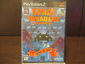 ◎PS2(プレイステーション2)『 SPACE INVADERS ANNIVERSARY (スペースインベーダー アニバーサリー) 』【中古品/起動確認済み】