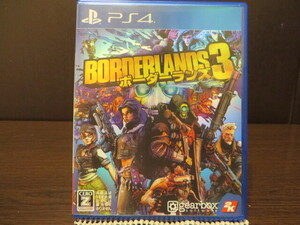 ◎PS4(プレイステーション4)『 ボーダーランズ3 』【中古品/起動確認済み】