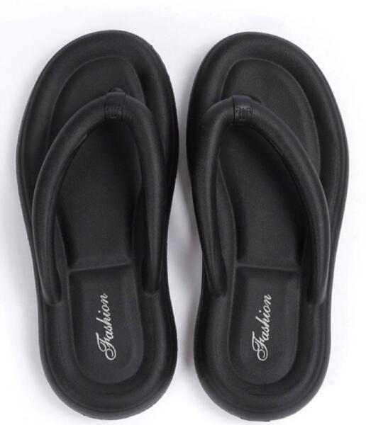 ビーチサンダル シャワーサンダル サンダル XL 25~25.5 ブラック 新品