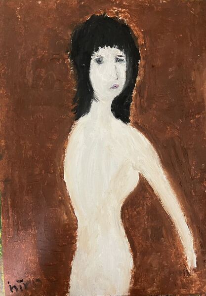 絵描きhiro C「マキの背中」