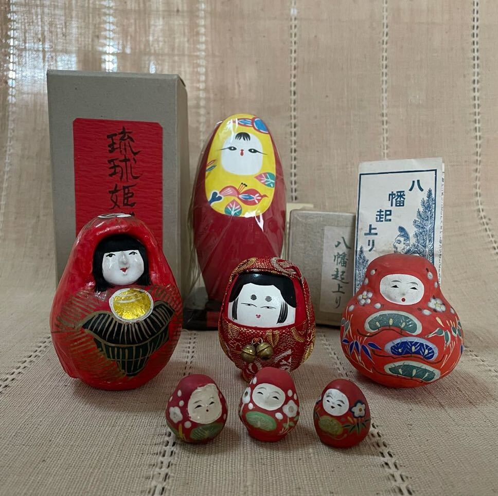 最も優遇 富岡張子 渡辺俊造 だるま 起き上がりこぼし 郷土玩具 福島県 その他