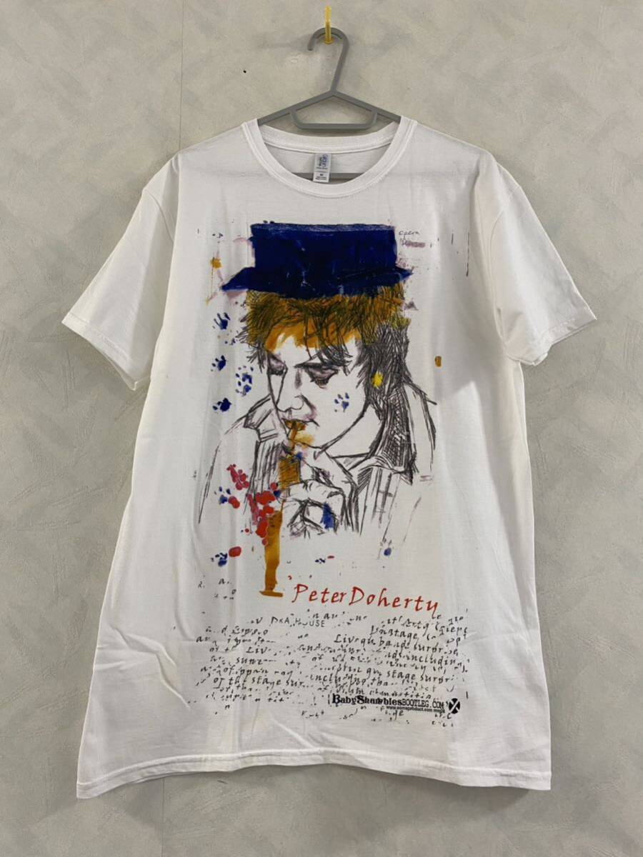 未使用品 Peter Doherty Tシャツ サイズM ピート・ドハーティ 未使用品 Peter Doherty Tシャツ サイズM ピート・ドハーティ