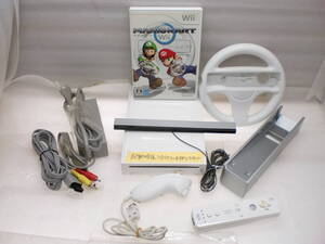 2409091 Wii本体 CTGPレボリューション マリオカート 現状品