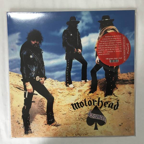 MOTORHEAD ACE OF SPADES イタリア盤 180g VIRGIN VINYL