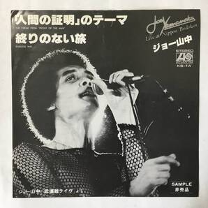 PROMO ジョー山中 THE THEME FROM PROOF OF THE MAN 「人間の証明」のテーマ JOE YAMANAKA FLOWER TRAVELLIN' BAND