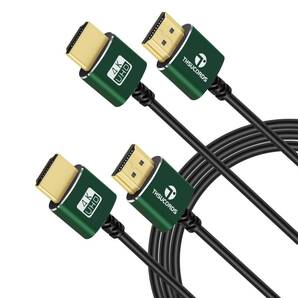【在庫処分】1080p 2160p 18gbps 4K@60Hz HDMI高速 適格請求書発行可 フレキシブル &ウルトラスリム