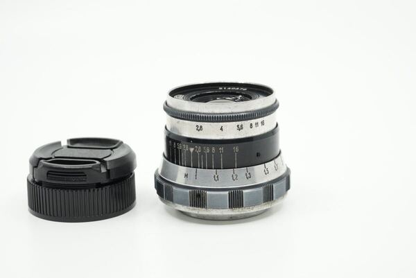 希少 分解清掃済み ゼブラ Industar-61 L/D 52mm f2.8 L39 ライカLマウント オールドレンズ 1