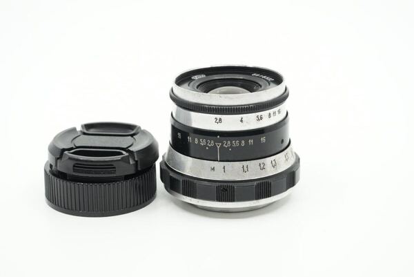 希少 分解清掃済み ゼブラ Industar-61 L/D 52mm f2.8 L39 ライカLマウント オールドレンズ 5