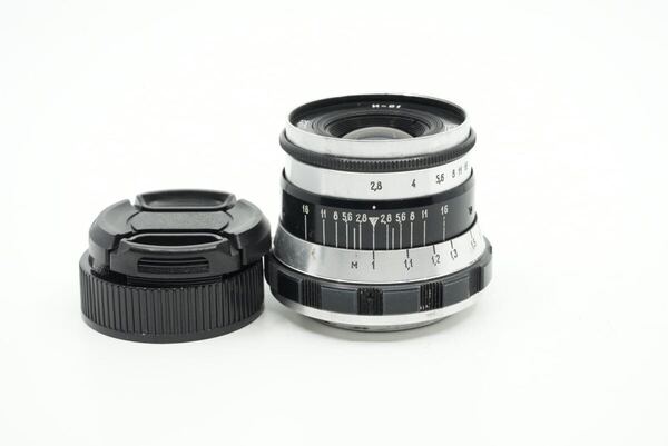 希少 分解清掃済み ゼブラ Industar-61 L/D 52mm f2.8 L39 ライカLマウント オールドレンズ 7