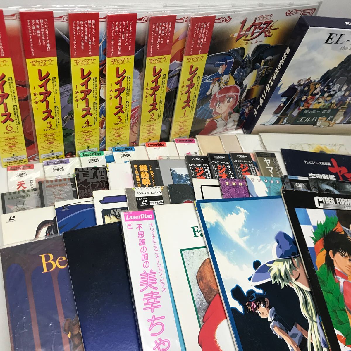 Yahoo!オークション -「レイアース」(レーザーディスク) の落札