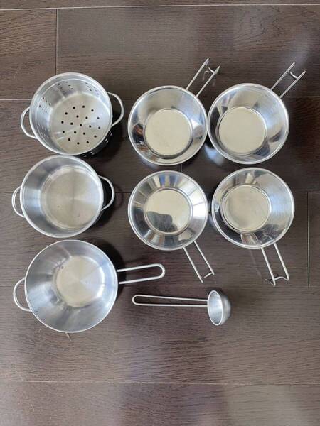 アウトドア食器 シェラカップ他