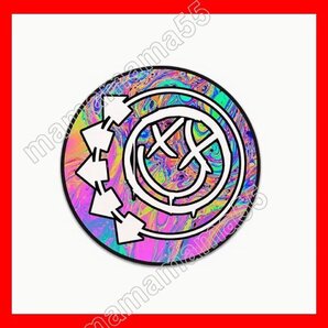 ステッカーNo.389 PC 車 バイク デカール 防水 シール 痛車 blink-182、ブリンク ワン エイティートゥー ポップ・パンク・バンド
