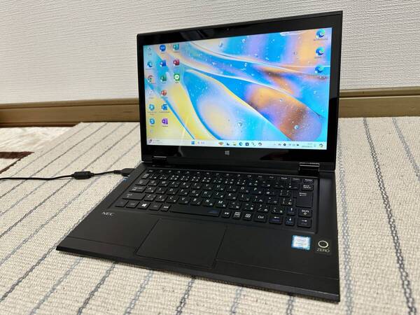 Win11Pro Office2021 i7 6500U 8GB 新品M.2SSD512GB USB3.0 Bluetooth Webカメラ タッチパネル 超高解像度 液晶回転 年賀状 生成AI 初心者