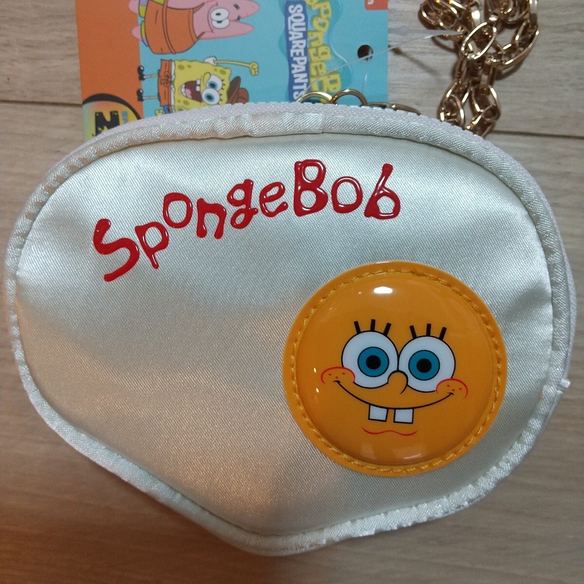 【スポンジボブ】めだまやきポーチ