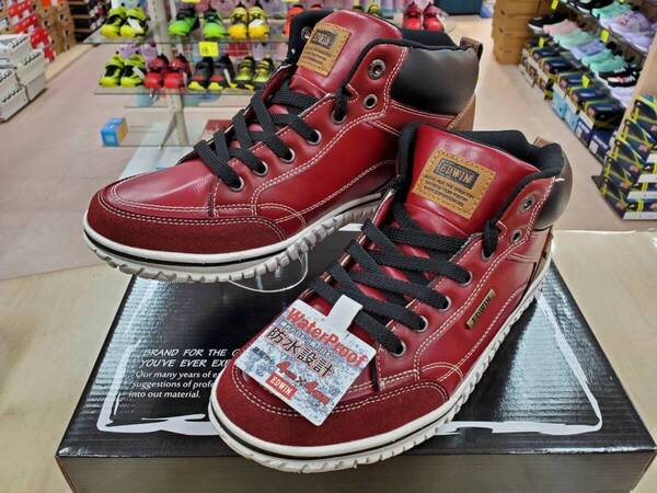 新品即決26.5cm★EDWINエドウィン EDW7859 メンズ カジュアルスニーカー★ふかふかインソール 汚し加工 ヴィンテージ加工 人気モデル!