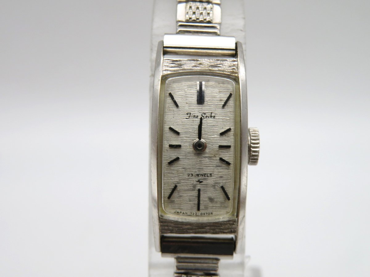 SEIKO Universe 手巻き 腕時計 K14WG 総重量33.17g SEIKO Universe 手巻き 腕時計 K14WG 総重量33.17g