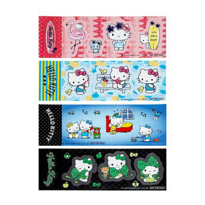 ■LAWSON/ローソン×Hello Kitty/ハローキティー 限定コラボステッカー4種■