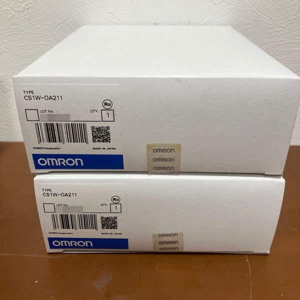 OMRON オムロン CS1W-OA211 トライアル出力ユニット シーケンサ 2個セット