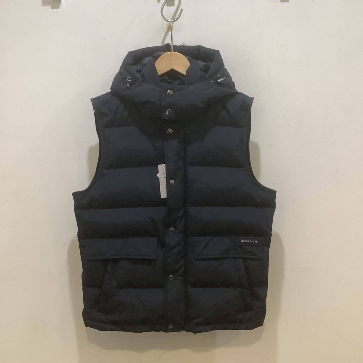WOOLRICH ウールリッチ WOVE0035 ALEUTIAN DH VEST アリューシャンベスト サイズL ネイビー 686841