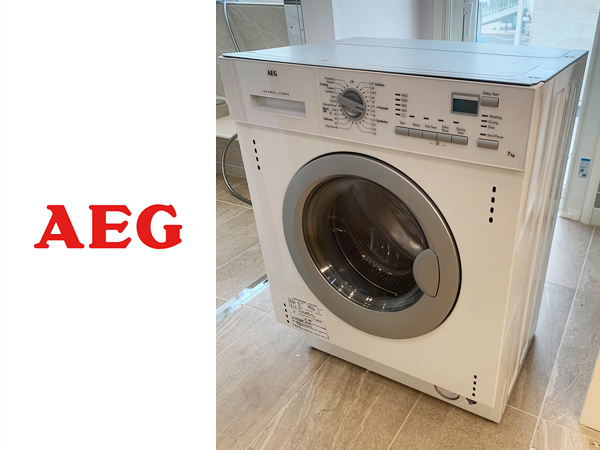 寝具やウール専用モードを備えた、AEGのビルトイン洗濯乾燥機 - 家電 Watch