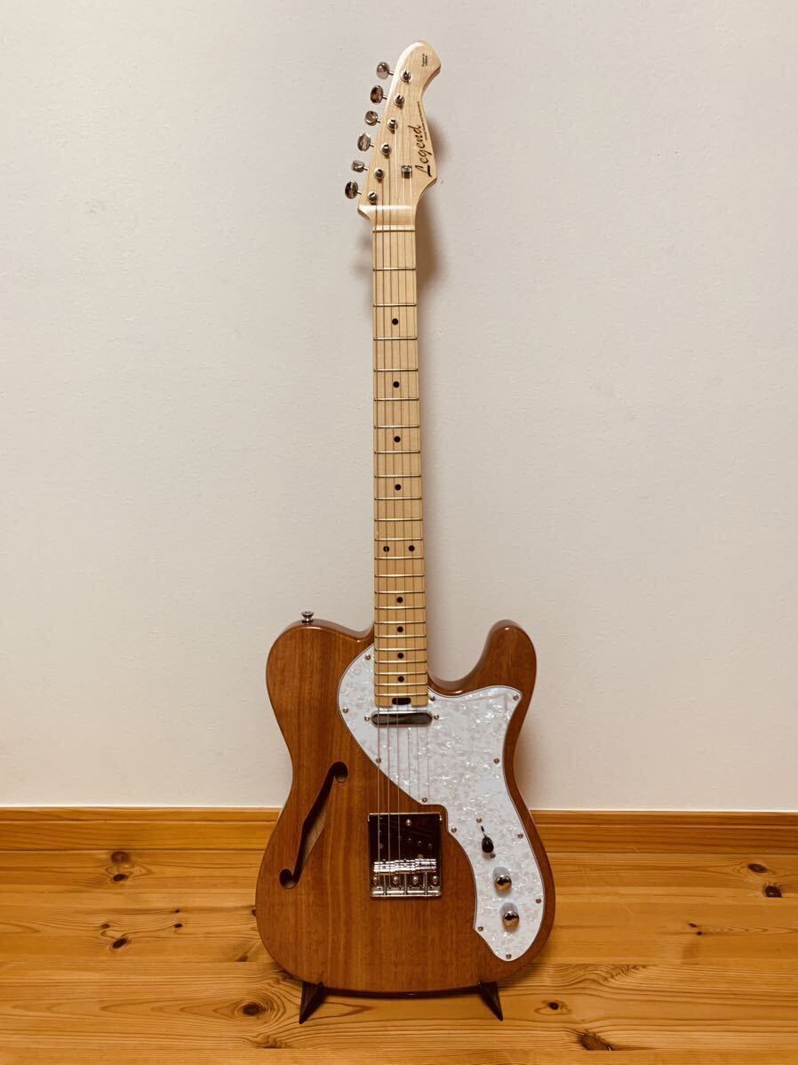 Amazon.com: Donner 39 Inch Jazz Electric Guitar TL Thinline F Hole Beginner  Full Size Hollow Guitar with H-H Pickups,Bag, Strap, 