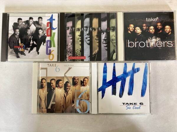 ●W9327●テイク6 CD アルバム 国内盤 5枚セット●TAKE 6●So Much 2 Say●Join the Band●Brothers●So Cool