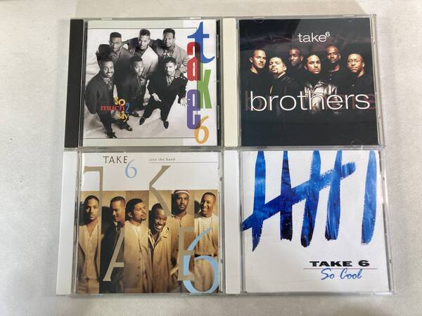 ●W9335●テイク6 CD アルバム 国内盤 4枚セット●TAKE 6●So Much 2 Say●Join the Band●Brothers●So Cool