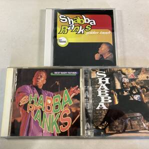 【W9350】シャバ・ランクス CD アルバム 3枚セット●Shabba Ranks●A Mi Shabba●Best Baby Father●Best Tracks: Golden Touch