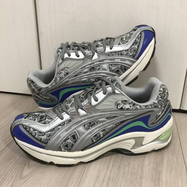 AWAKE NY ASICS GEL PRELEUS GRAY SILVER NYC アウェイク アシックス ゲル プレレウス コラボ シルバー ブルー タイガー レオパード