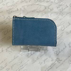 C32【ロロマレザー本革】 L字ファスナー ミニウォレット ミニ財布