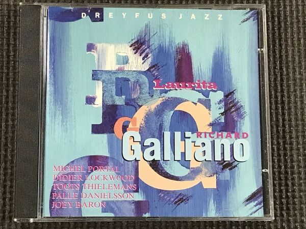リシャール・ガリアーノ RICHARD GALLIANO LAURITA ラウリータ CD