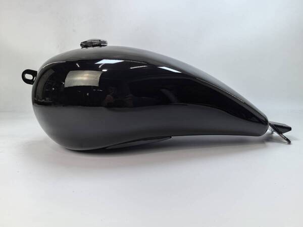 T-186B ブラック塗装 15L ソフテイル SOFTAIL ストレッチタンク ブレイクアウト ファットボーイ タンク製作工房
