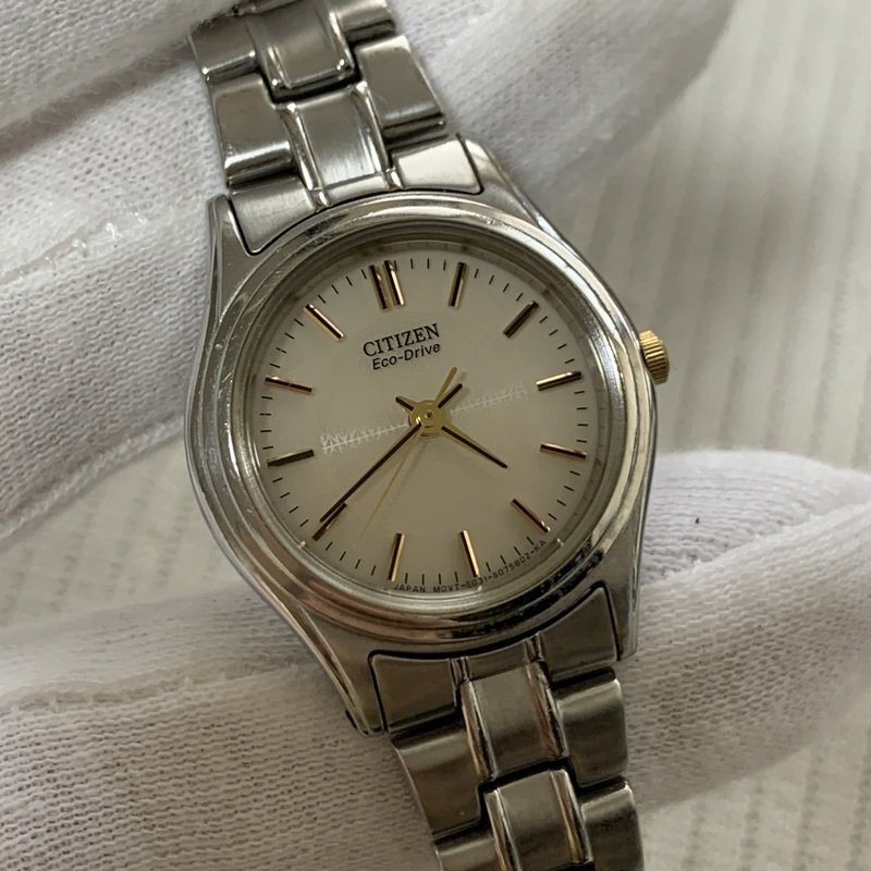 【稼働】CITIZEN E031-R010018 エコドライブ　レディース腕時計 稼働】CITIZEN E031-R010018 エコドライブ レディース腕時計