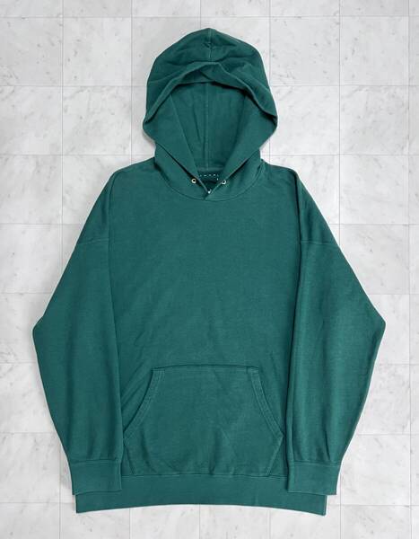 VISVIM ビズビム【0117205010031】VNTG BASIC STENCIL JUMBO HOODIE P.O. ステンシルプリント ジャンボ パーカー グリーン