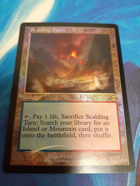 mtg 沸騰する小湖 英語 旧枠 foil その1