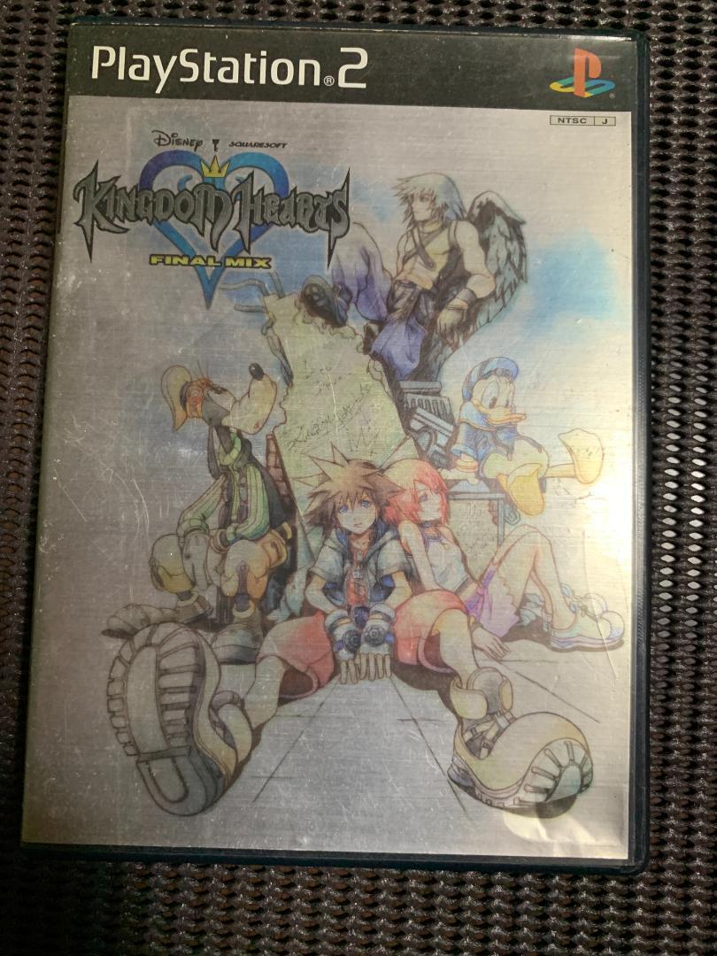 中身未開封 PS2ソフト キングダムハーツ ファイナルミックス