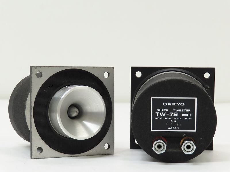 完動 保証 良好 ONKYO TW-404B TW-3300A 2本ペア ホーン型 完動 保証 良好 ONKYO TW-404B TW-3300A 2本ペア ホーン型