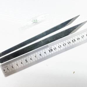 未使用保管 堺一文字光秀 切り出し小刀 和ナイフ 2本セット 定価¥86,000程度