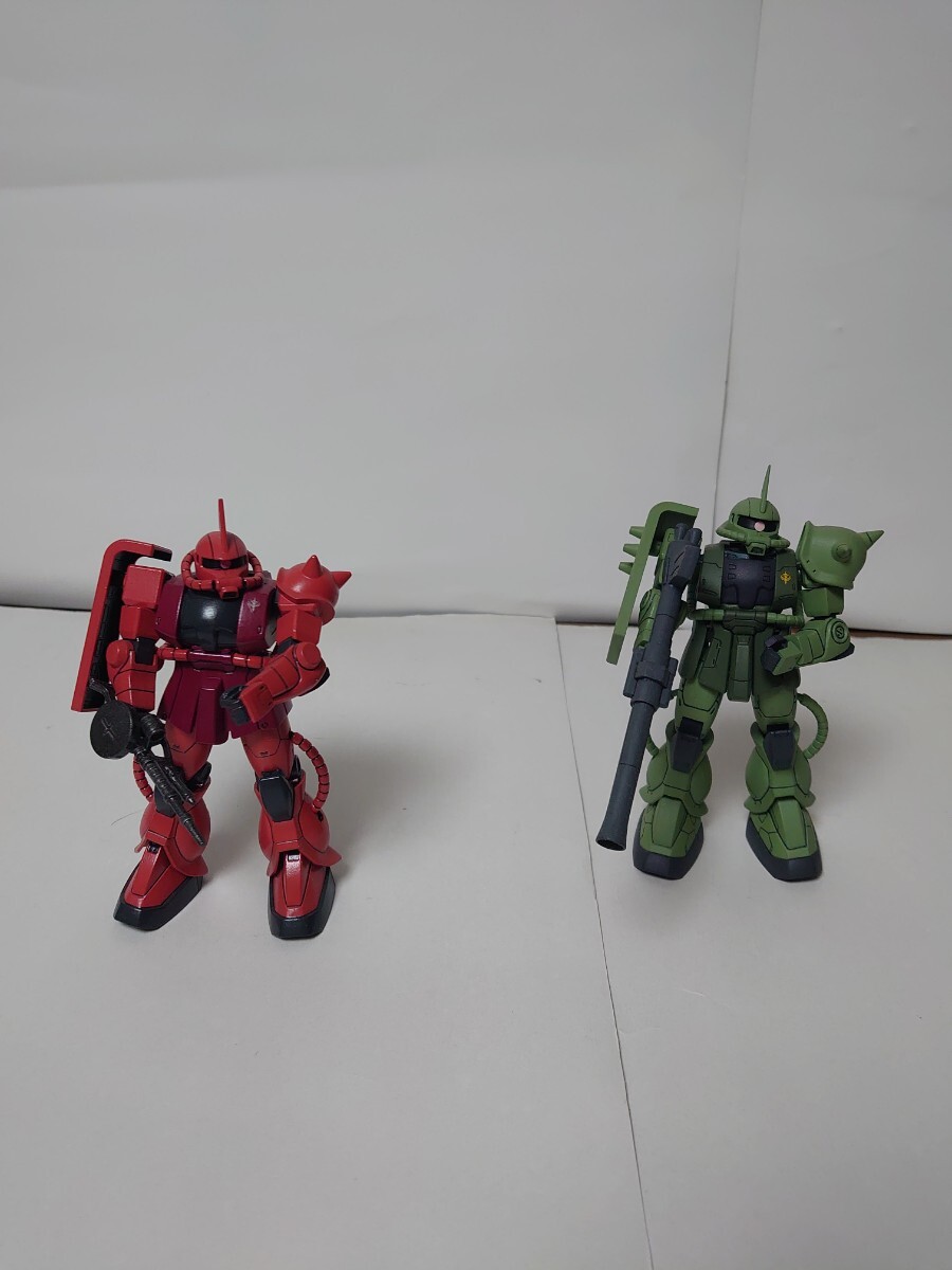 ガンダムコンバージ一年戦争4体セットリペイント