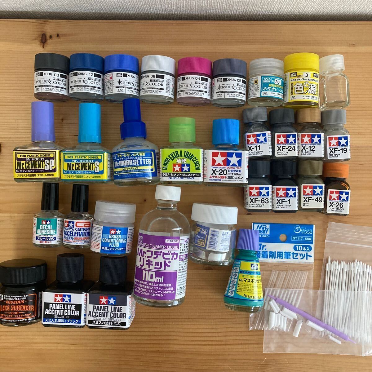 GSIクレオス タミヤカラー 水性ホビーカラー Mr.カラー 塗料 マスキング ガンプラ プラモ 塗装筆 ガンダムカラー シンナー ウォッシュ｜塗装用品