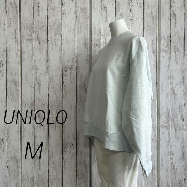 UNIQLO レディース スウェット クルーネック シャツ 長袖 M 39