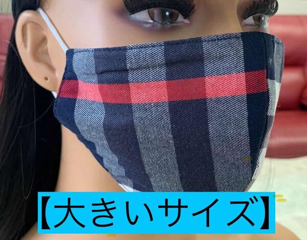 マスク 10点セット 大きいサイズ 柄 新品 フリーサイズ 男女兼用 洗って繰り返し使える 布マスク メンズ
