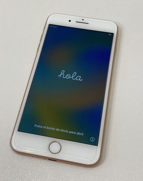 【SIMロックなし】iPhone 8 Plus 64GB ゴールドMQ9M2J/A ケース付き