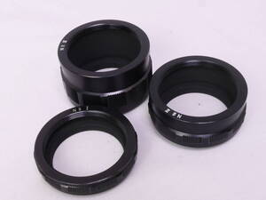 ASAHI PENTAX Ⅰ・Ⅱ・Ⅲ エクステンションチューブ