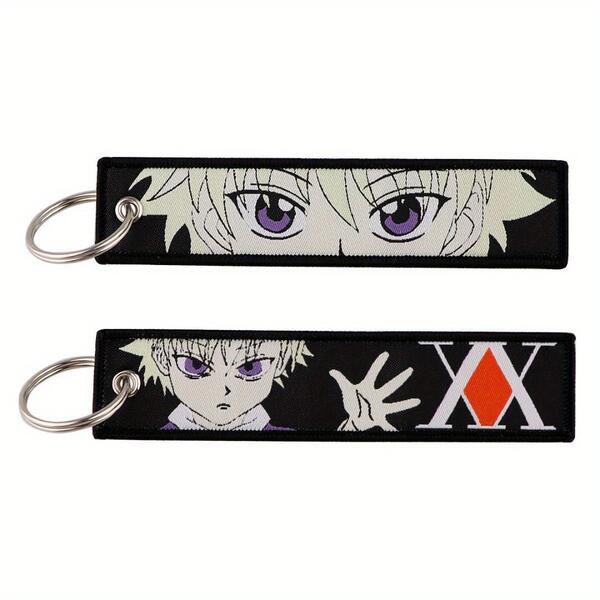 13cmHUNTER×HUNTERキルアタグキーホルダー