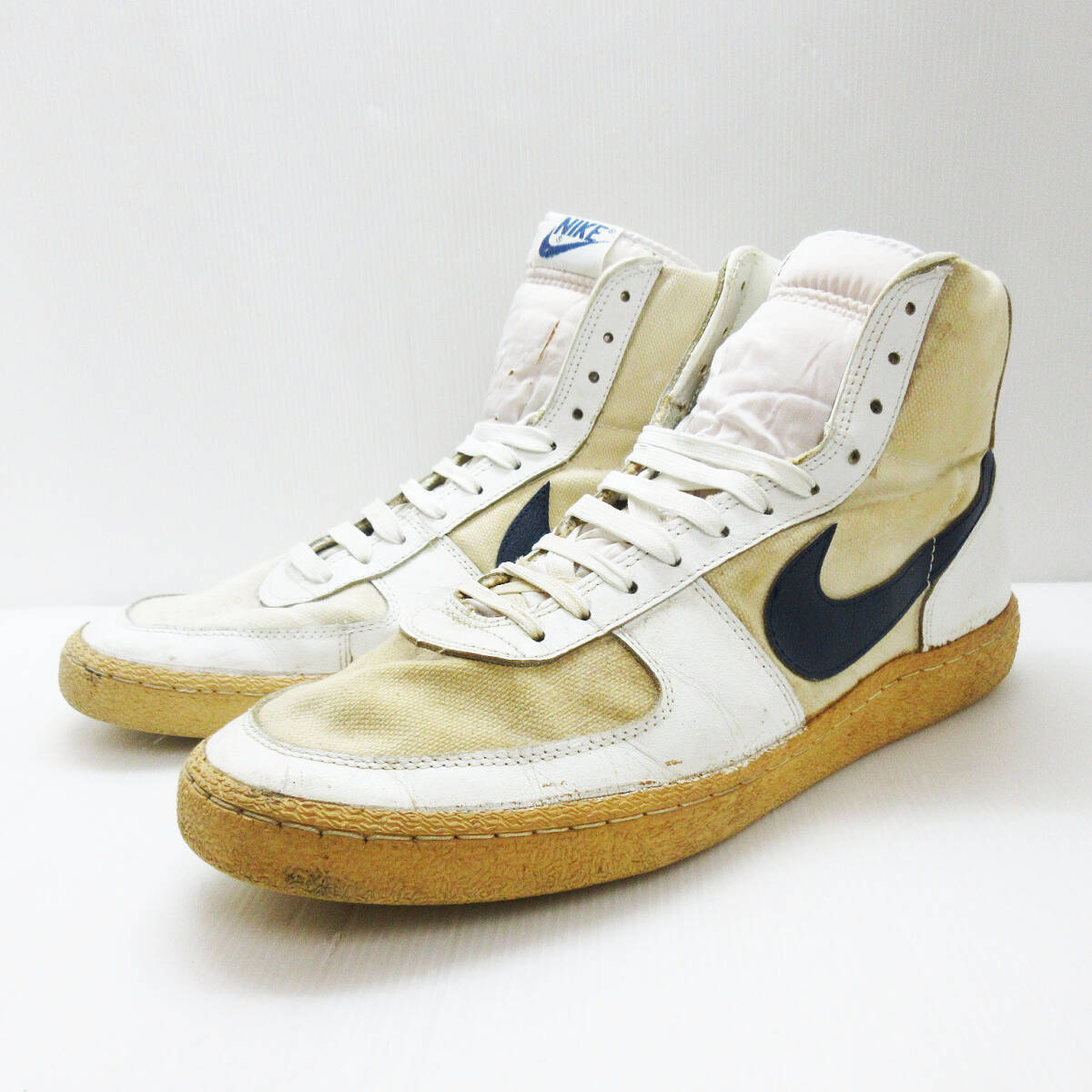 レア」80's NIKE ナイキ 85年製 Korea ボロ スニーカー 希少