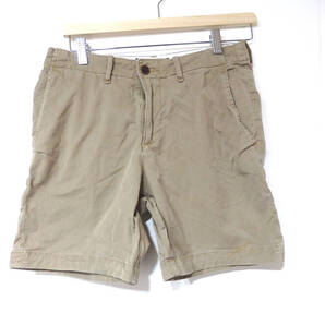 【送料無料】 アバクロンビー&フィッチハーフパンツ/サイズ28 しわあり Abercrombie&Fitch