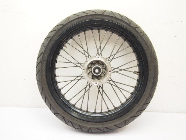 Dトラッカー[03前 EXCEL 17インチ モタード フロントホイール]検KLX250SB｝F 自動車、オートバイ