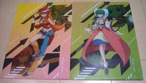 新品★BACK ARROWバックアロウ★クリアファイル2枚(ELSA LEAN&ATLEE ARIEL)★A4★